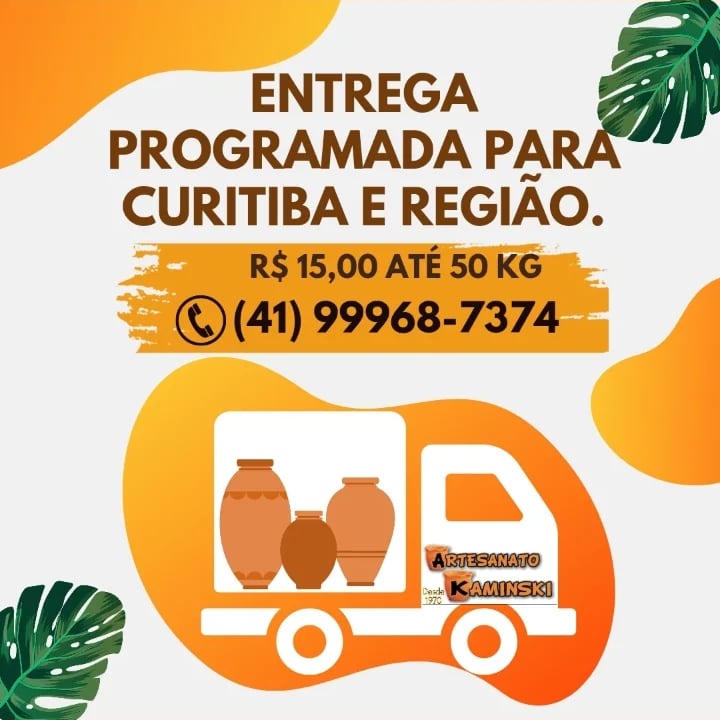Entrega programada para Curitiba e Região